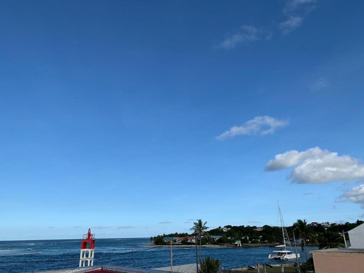 Villa Phare Caraibes Guadeloupe - Rooftop Jacuzzi & Ocean View Le Moule Kültér fotó
